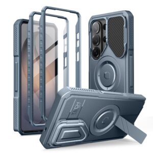 Dėklas Tech-Protect Kevlar MagSafe Galaxy S26 Ultra, mėlynas