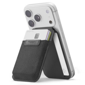 Piniginė Spigen Slim Fold S314-4 MagSafe su stovu, juodas