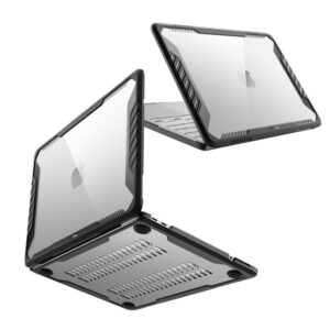Dėklas Supcase Unicorn Beetle Pro MacBook Neo 13 (2026), juodas/skaidrus
