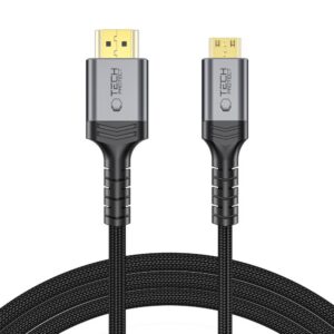 Kabelis Tech-Protect UltraBoost Mini HDMI į HDMI 2.1 8K 60Hz 200cm, juodas