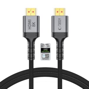 HDMI kabelis Tech-Protect UltraBoost 2.1, 4K 120Hz / 8K 60Hz, 100cm, juodas