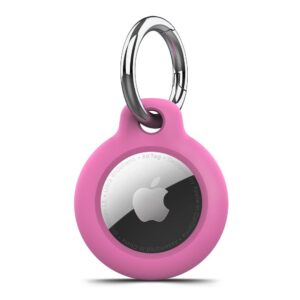 Dėklas Apple AirTag 1 / 2, Tech-Protect Rough, rožinis