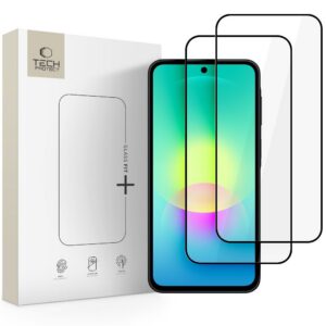 Apsauginis stiklas Tech-Protect Glass Fit+ Samsung Galaxy A27 5G, 2 vnt., juodas