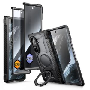 Dėklas Supcase UB Grip Mag MagSafe, Galaxy Z Fold 8 Ultra, juodas