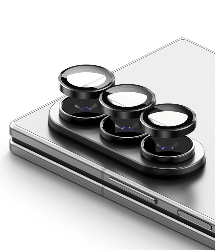Kameros apsauginis stiklas Ringke Camera Frame Protector, Galaxy Z Fold 7 / 8 Ultra, 2 vnt., juodas - Image 2