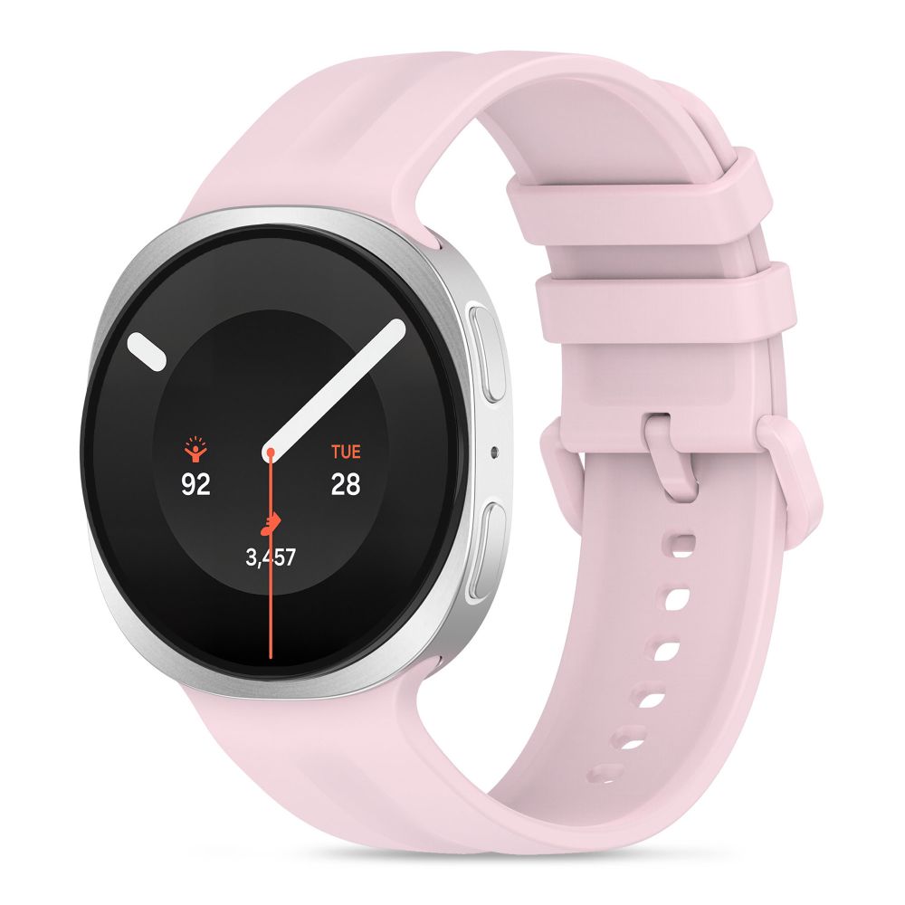 Dirželis Tech-Protect Silicone Evo Samsung Galaxy Watch 8 / 9 / Classic (40 / 44 / 46 mm), rožinis