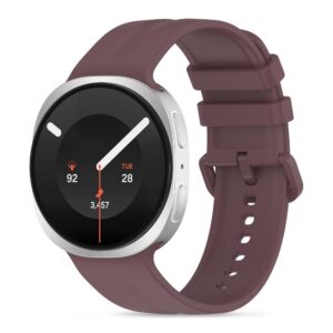 Dirželis Tech-Protect Silicone Evo Samsung Galaxy Watch 8 / 9 / Classic (40 / 44 / 46 mm), slyvinis