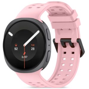 Dirželis Tech-Protect Silicone Air Samsung Galaxy Watch 8 / 9 / Classic (40 / 44 / 46 mm), šviesiai rožinis