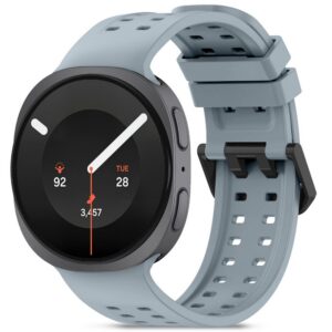 Dirželis Tech-Protect Silicone Air Samsung Galaxy Watch 8 / 9 / Classic (40 / 44 / 46 mm), rūko pilkas