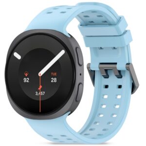 Dirželis Tech-Protect Silicone Air Samsung Galaxy Watch 8 / 9 / Classic (40 / 44 / 46 mm), šviesiai mėlynas