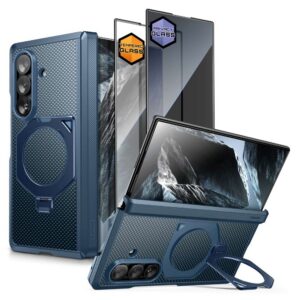 Dėklas Supcase UB Aero MagSafe Galaxy Z Fold 8 Ultra, mėlynas