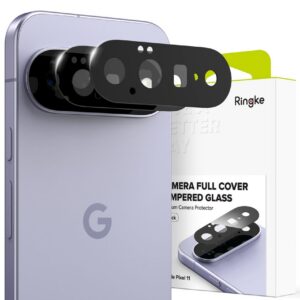 Kameros apsauginis stiklas Ringke Camera Full Cover Google Pixel 11, 2 vnt., juodas