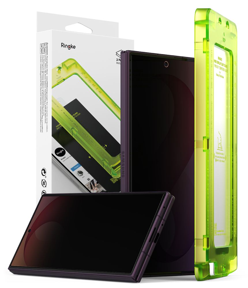 Apsauginis stiklas Ringke Easy Slide Privacy 360 Galaxy Z Fold 8 Ultra, 2 vnt.