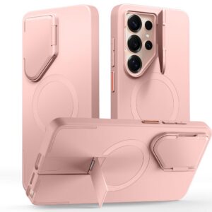 Dėklas Tech-Protect Kevlar Aura MagSafe Galaxy S26 Ultra, rožinis