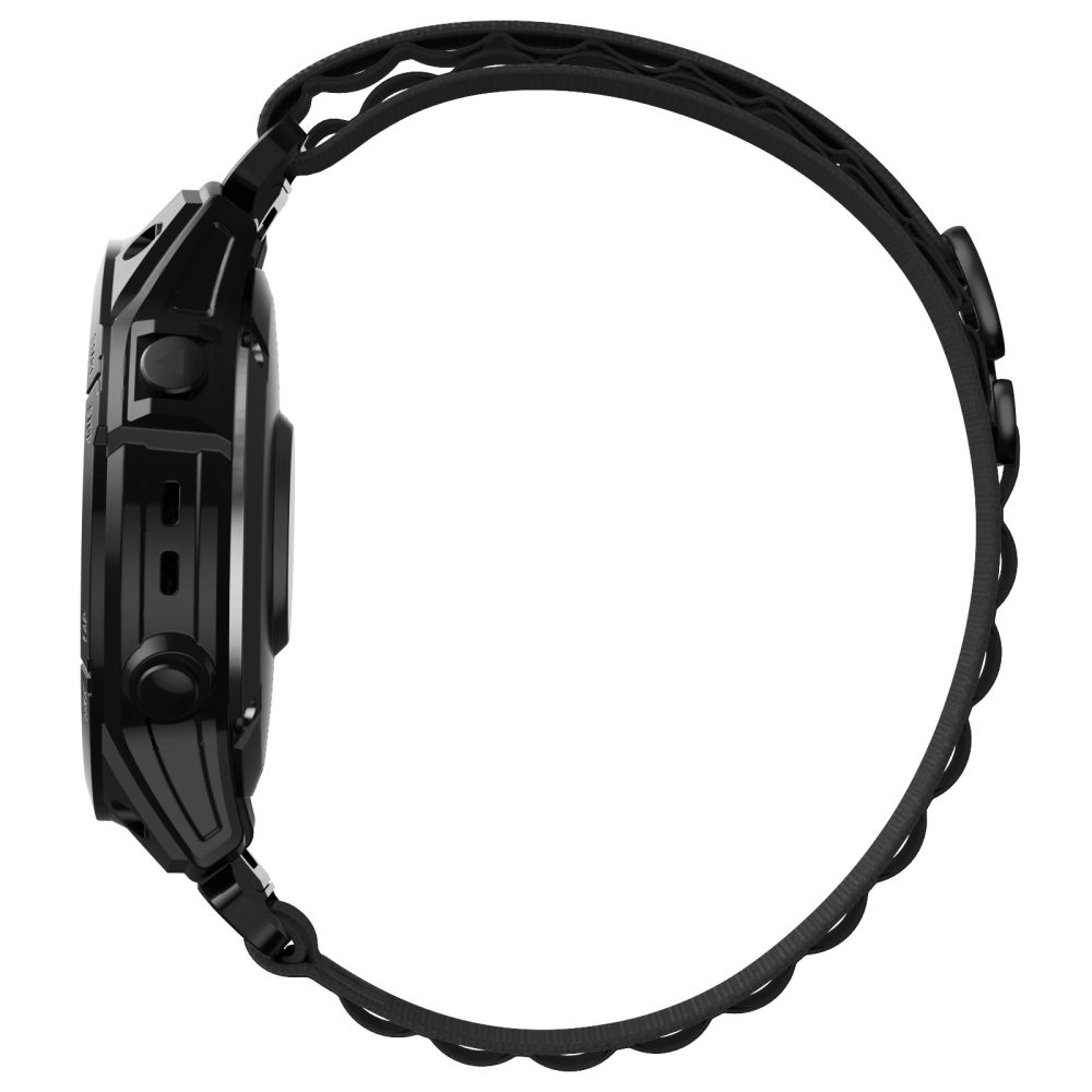 Dirželis Tech-Protect Nylon Pro Garmin Fenix 5X / 5X Plus / 6X / 6X Pro / 7X / 8 / 8 Pro (51 mm) juoda - Image 2