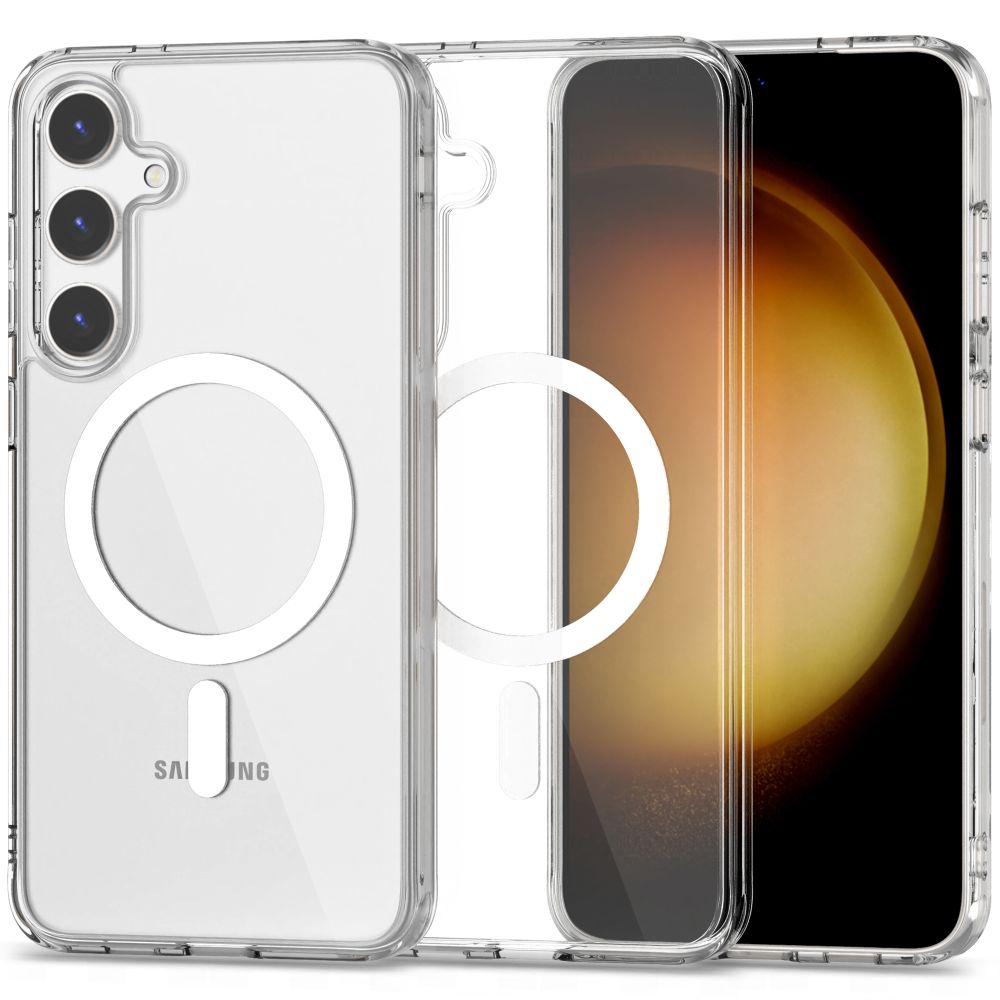 Dėklas Tech-Protect FlexAir Hybrid MagSafe Galaxy S24 Skaidrus