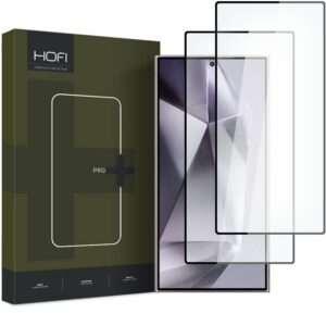Apsauginis stiklas Hofi Glass Pro+ Galaxy S24 Ultra, 2 vnt., juodas