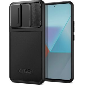 Dėklas Tech-Protect Velar Cam+ Redmi Note 13 Pro 5G / Poco X6 5G, juodas