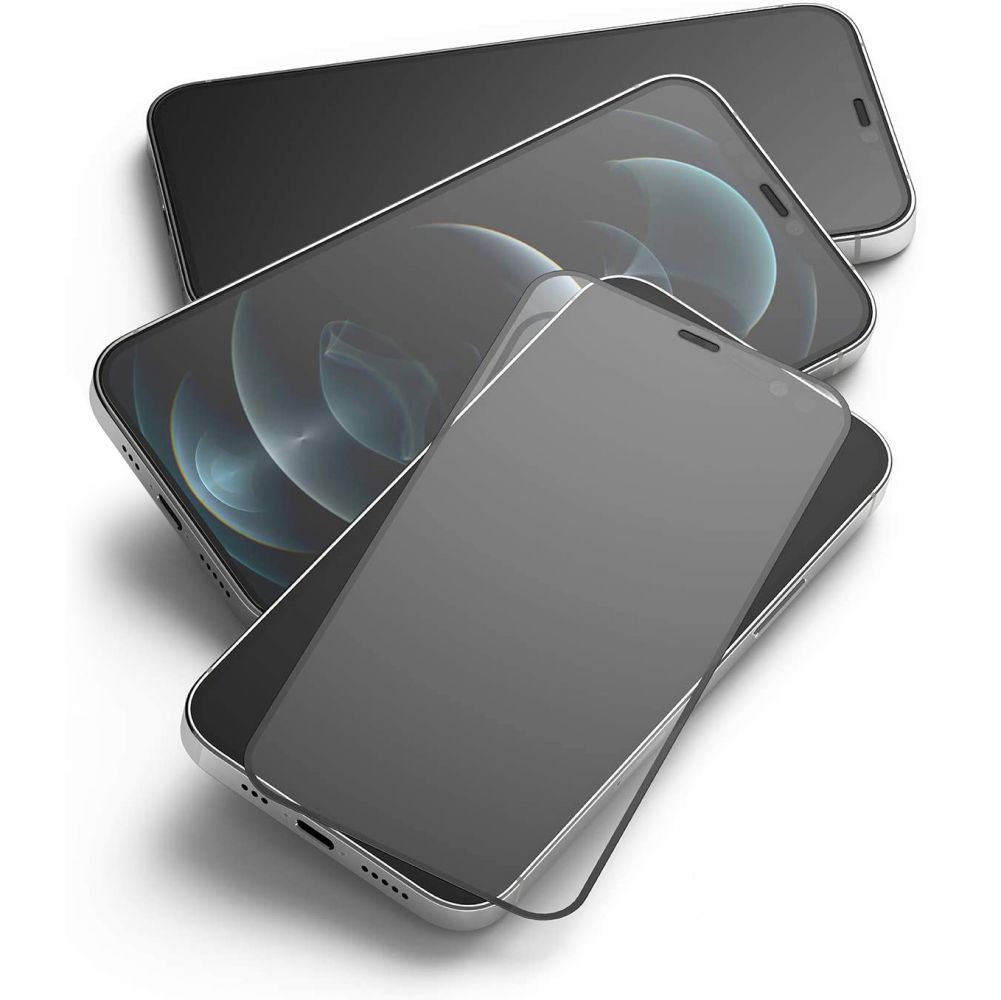 Apsauginis stiklas Hofi Glass Pro+ iPhone 13 Pro Max / 14 Plus, juodas - Image 4