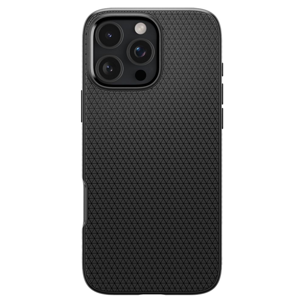 Dėklas Spigen Liquid Air iPhone 16 Pro, matinis juodas - Image 2