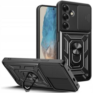 Dėklas Tech-Protect Camshield Pro Galaxy M35 5G, juodas