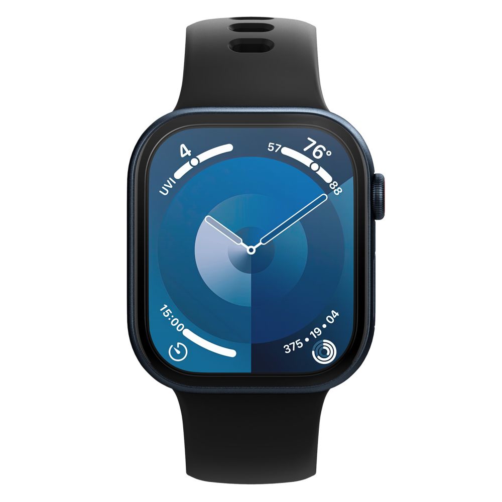 Apsauginė plėvelė Spigen Elite Shield EZ Fit Apple Watch 10 / 11 (42 mm), 2 vnt., skaidri - Image 2