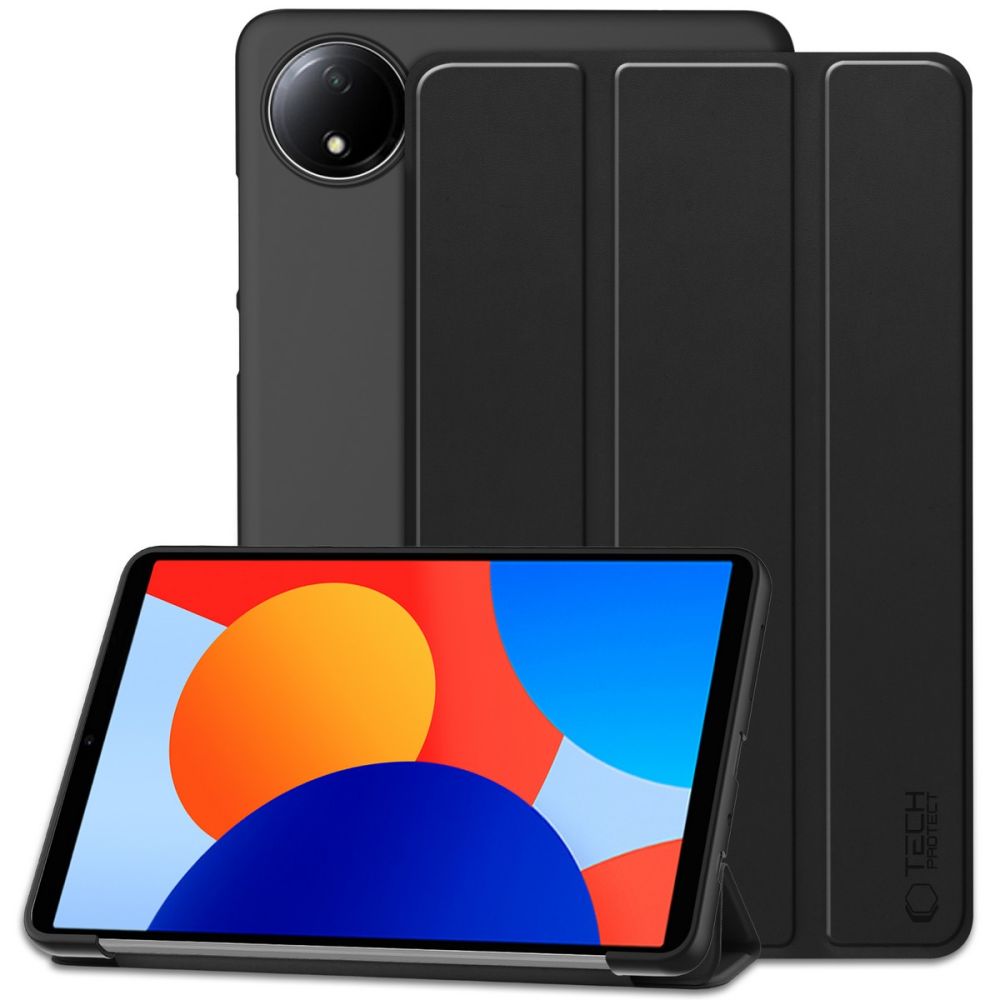 Dėklas Tech-Protect SmartCase Xiaomi Redmi Pad SE 8.7, juodas