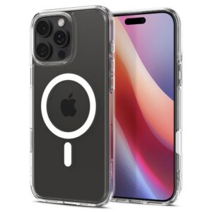 Dėklas Spigen Ultra Hybrid "T" MagSafe iPhone 16 Pro Max, baltas