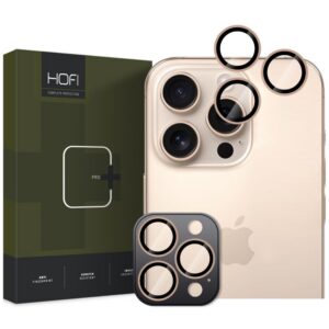 Kameros apsauginis stiklas Hofi Camring Pro+ iPhone 16 Pro / 16 Pro Max / 17 Pro / 17 Pro Max Desert Titanium