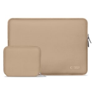 Dėklas Tech-Protect NeoSlim nešiojamajam kompiuteriui 13-14, šviesiai rudas