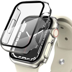 Dėklas Tech-Protect Defense360 Apple Watch 7/8/9 (45 mm) skaidrus
