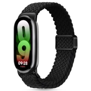 Dirželis Tech-Protect Nylonmag Xiaomi Smart Band 8/9/10/NFC, juodas