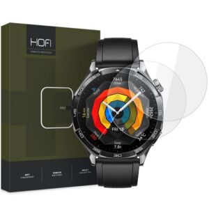Apsauginis stiklas Hofi Glass Pro+ Huawei Watch GT 5 (46 mm), 2 vnt., skaidrus