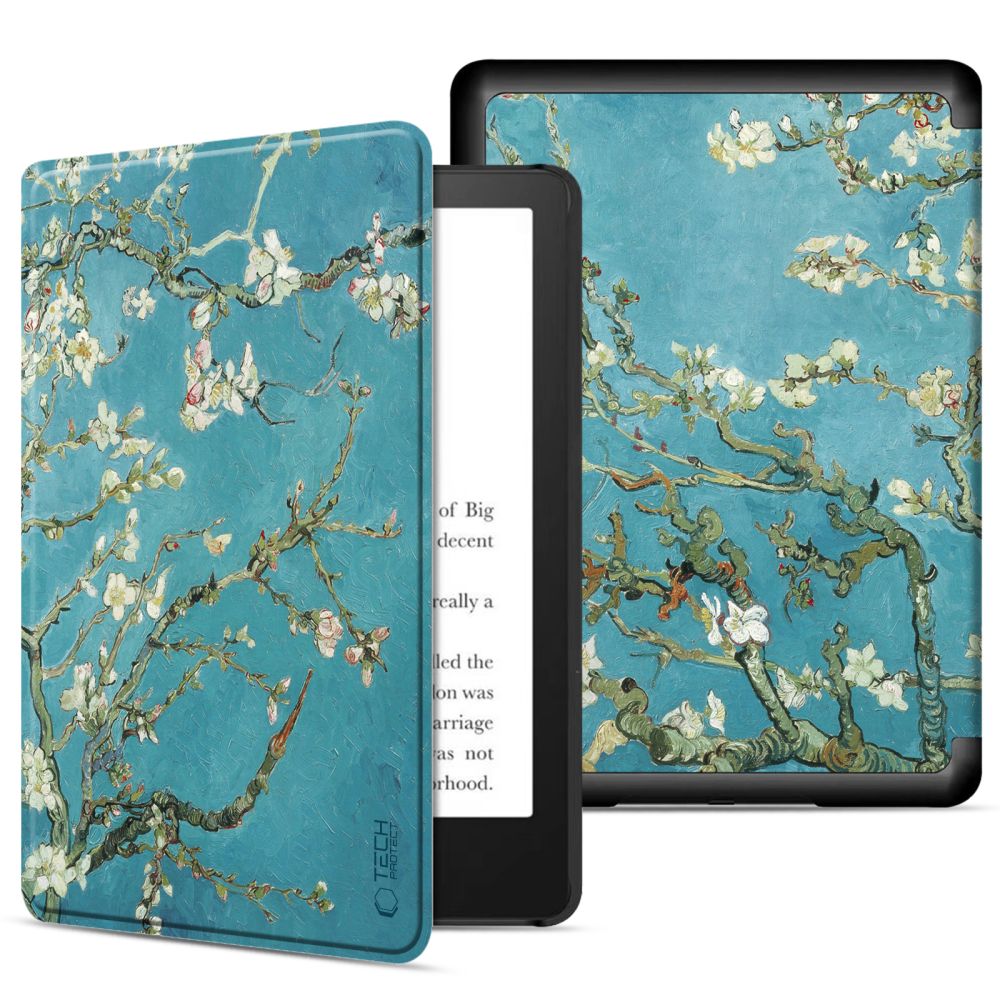 Dėklas Tech-Protect SmartCase Kindle Paperwhite 6 / Colorsoft / Signature Edition, rožinis