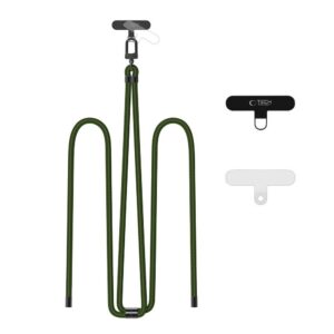 Dirželis Tech-Protect C7S Rope Crossbody, žalias/juodas