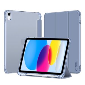 Dėklas Tech-Protect SC Pen Hybrid iPad 10.9" (2022) / iPad 11" (2025), skaidriai mėlynas