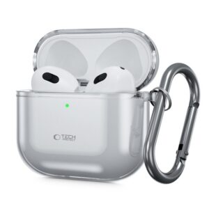 Dėklas Tech-Protect FlexAir AirPods 4, pilkas