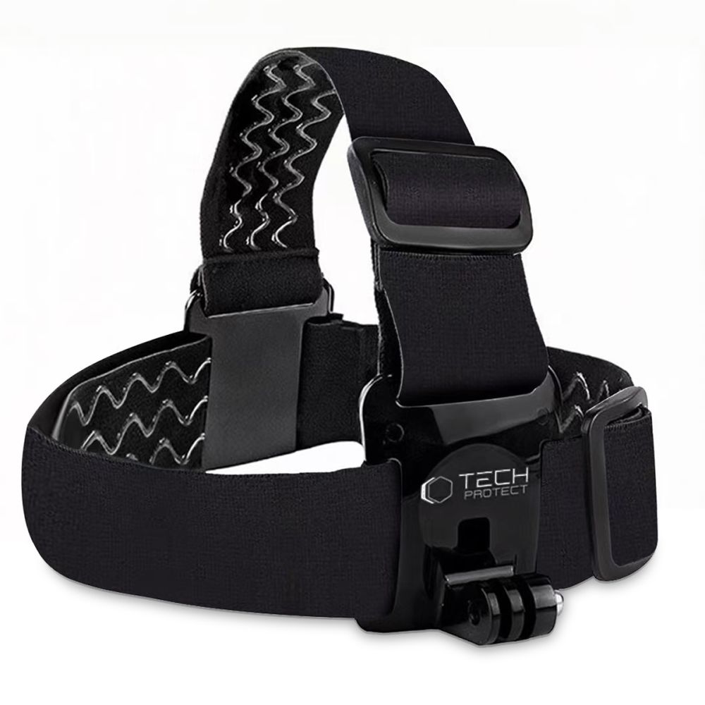 Tvirtinimas ant galvos Tech-Protect GA100 GoPro / DJI / Insta360, juodas - Image 2