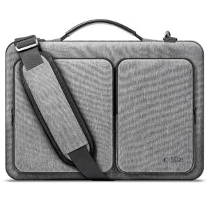 Krepšys nešiojamajam kompiuteriui Tech-Protect Defender Bag 15-16, pilkas