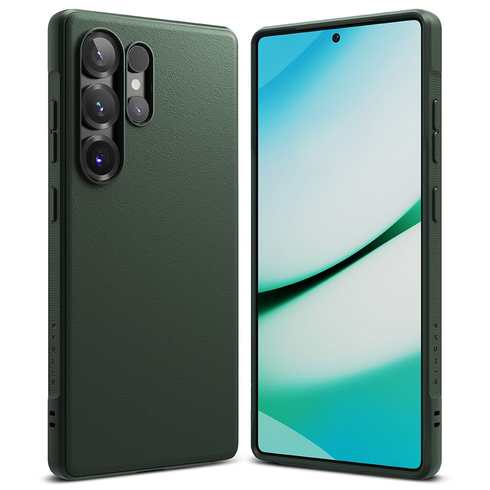 Dėklas Ringke Onyx Galaxy S25 Ultra, tamsiai žalias - Image 2