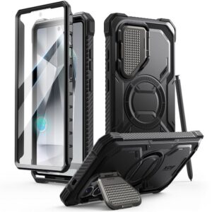 Dėklas Supcase ArmorBox Mag MagSafe Galaxy S25 Ultra, juodas