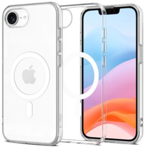 Dėklas Tech-Protect FlexAir MagSafe iPhone 16e / 17e, skaidrus
