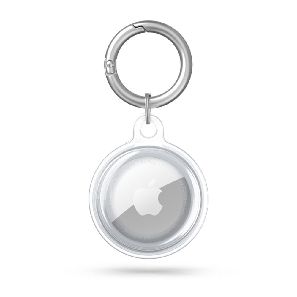 Dėklas Tech-Protect Icon Apple AirTag 1/2, skaidrus