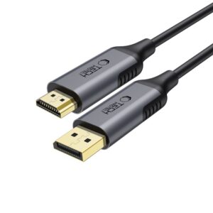 Kabelis Tech-Protect UltraBoost DisplayPort į HDMI 2.0 4K 60Hz 200cm, juodas