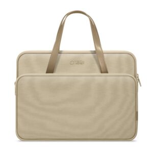 Krepšys nešiojamajam kompiuteriui Tech-Protect Carrying Bag 13-14, smėlio spalvos