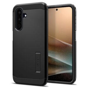 Dėklas Spigen Tough Armor Samsung Galaxy A36 5G, juodas