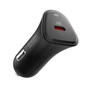 Automobilinis įkroviklis Spigen Essential EV301, 1 lizdo, 30W, juodas