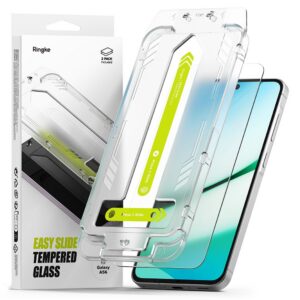 Apsauginis stiklas Ringke Easy Slide Galaxy A56 5G, skaidrus, 2 vnt.