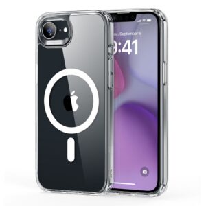 Dėklas ESR Classic Hybrid HaloLock MagSafe iPhone 16e / 17e, skaidrus