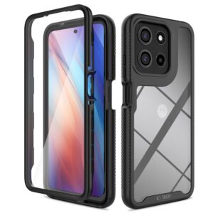 Dėklas Tech-Protect Defense Motorola Moto G15 / G15 Power / G17 / G17 Power / G05 / E15, juodas